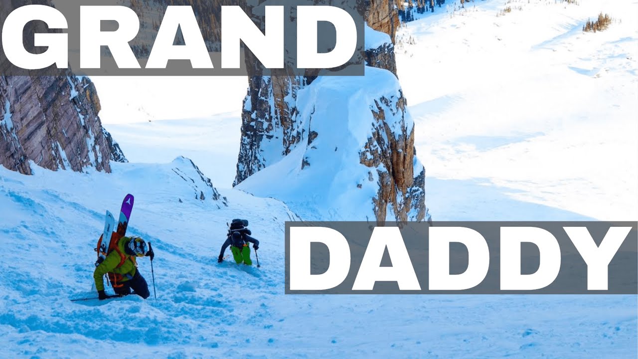 Skiing the Grand Daddy Couloir // Banff National Park