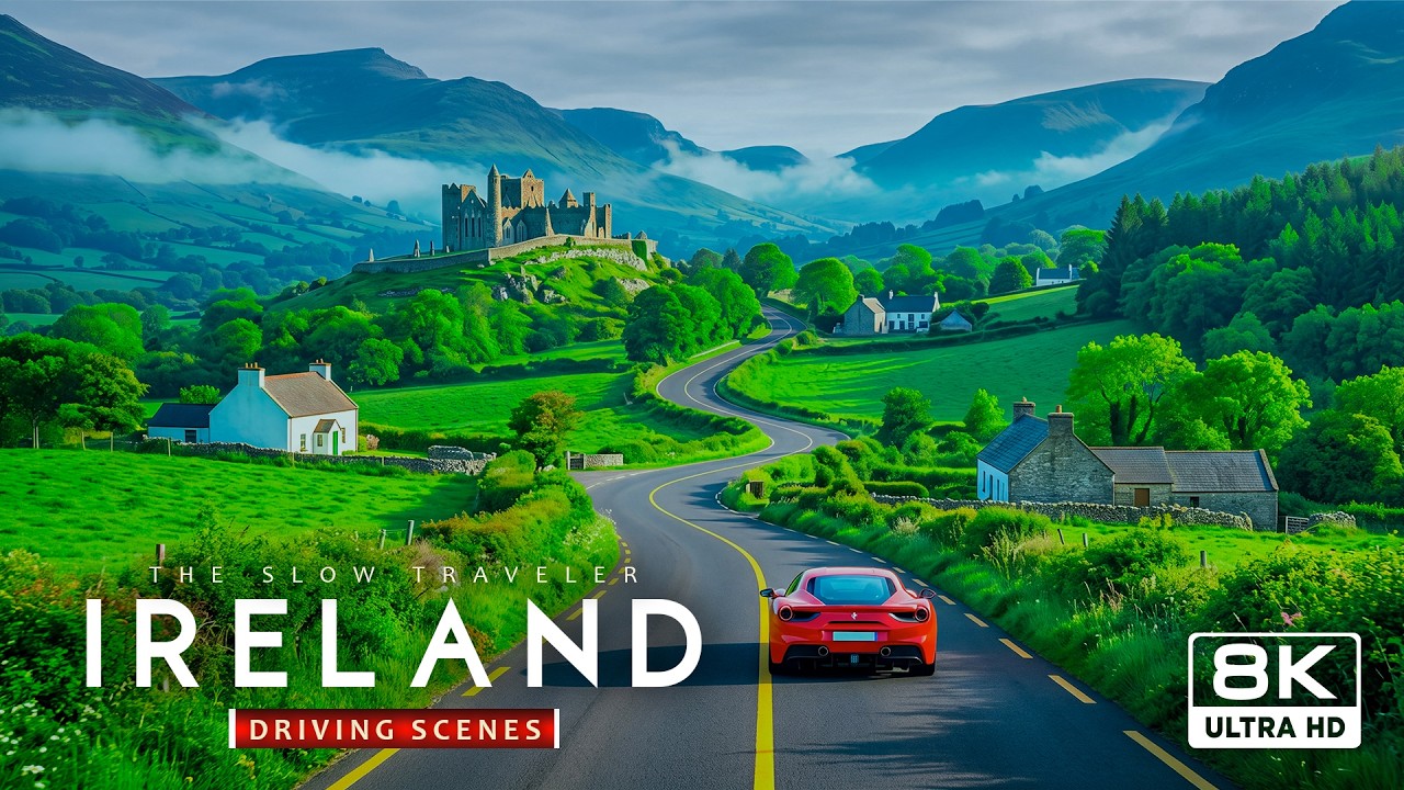 Ireland 4K Scenic Drive 🇮🇪 | The Wild Atlantic Way Through Breathtaking Landscapes