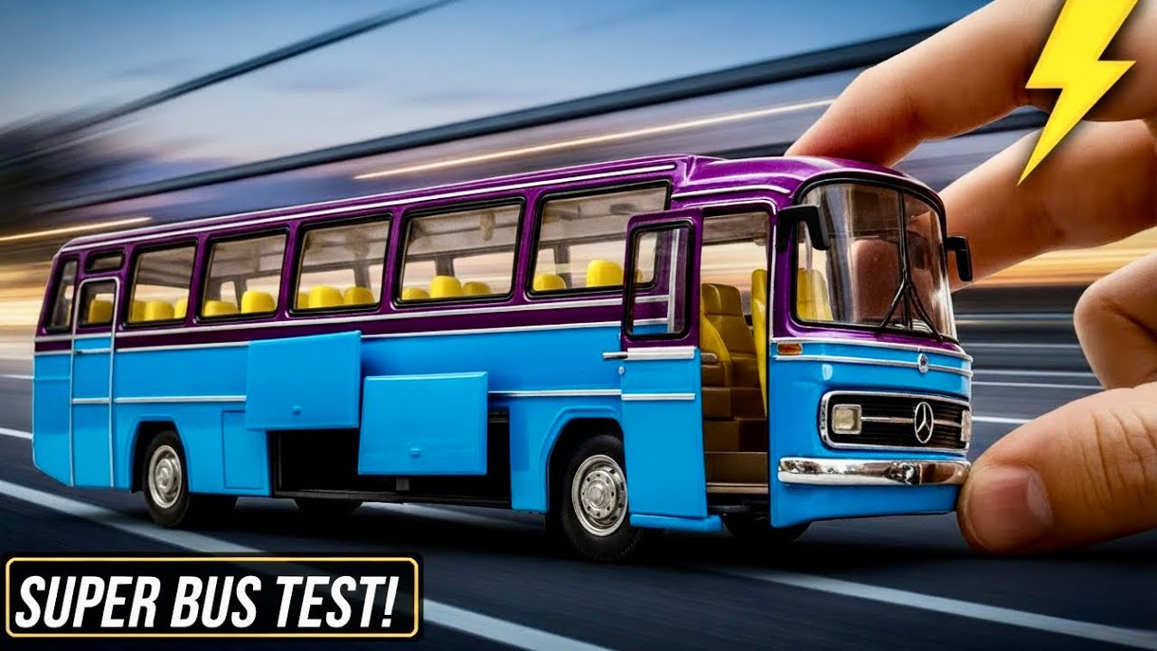 LET THE JOURNEY BEGIN! Legendary Mercedes 302 Bus 1:43 Scale Model Unboxing and Incredible Details!