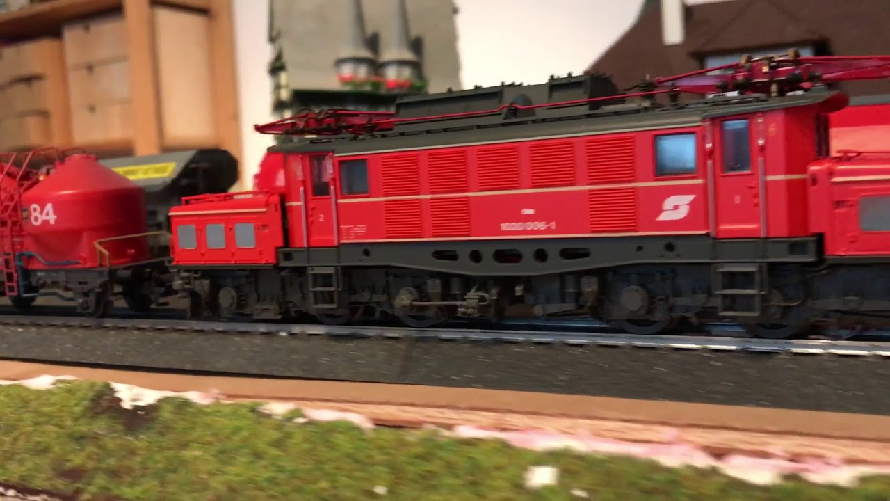 Roco 1020 &Ouml;BB (43485) AC mit Silowagen (+Schlusslicht)