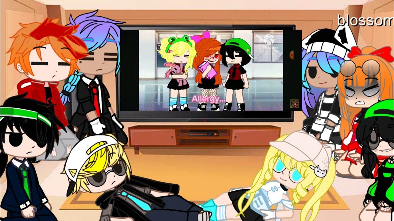 s~💕Ppg and rrb💕~ reaction compilation// Complete new compilation video // Cupcake gacha 🧁