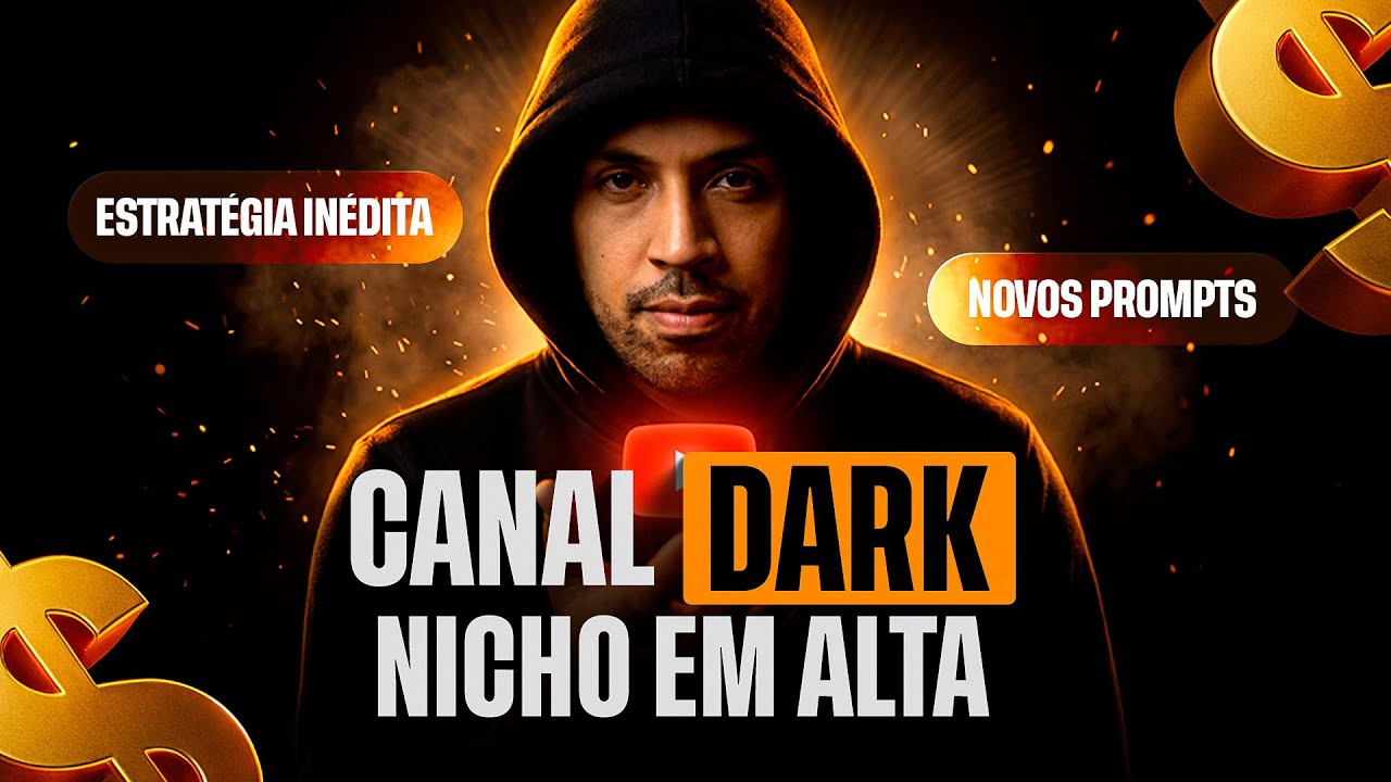 Nova Mina de Ouro do YouTube: Canal Dark HISTÓRIAS EMOCIONANTES  (MONETIZA RÁPIDO)