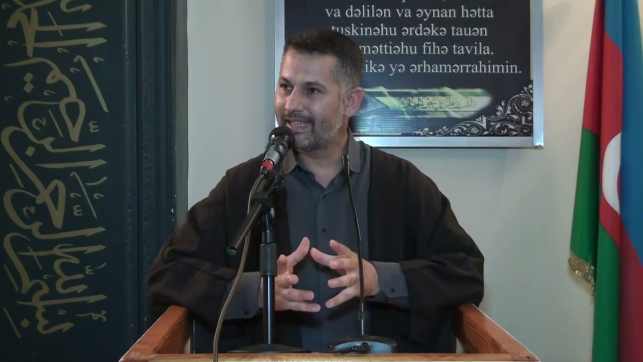 Hacı Elçin Tağıyev - Dinin kamala çatması (Qədir Xum)