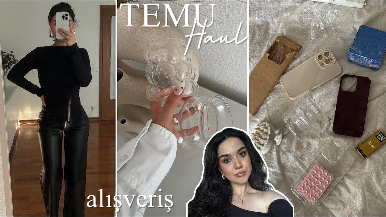 DEV ALIŞVERİŞ VLOG I temu alışverişim, temu haul 2024