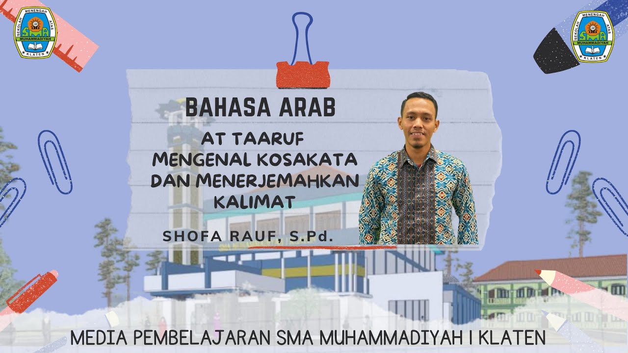 MATERI BAHASA ARAB 