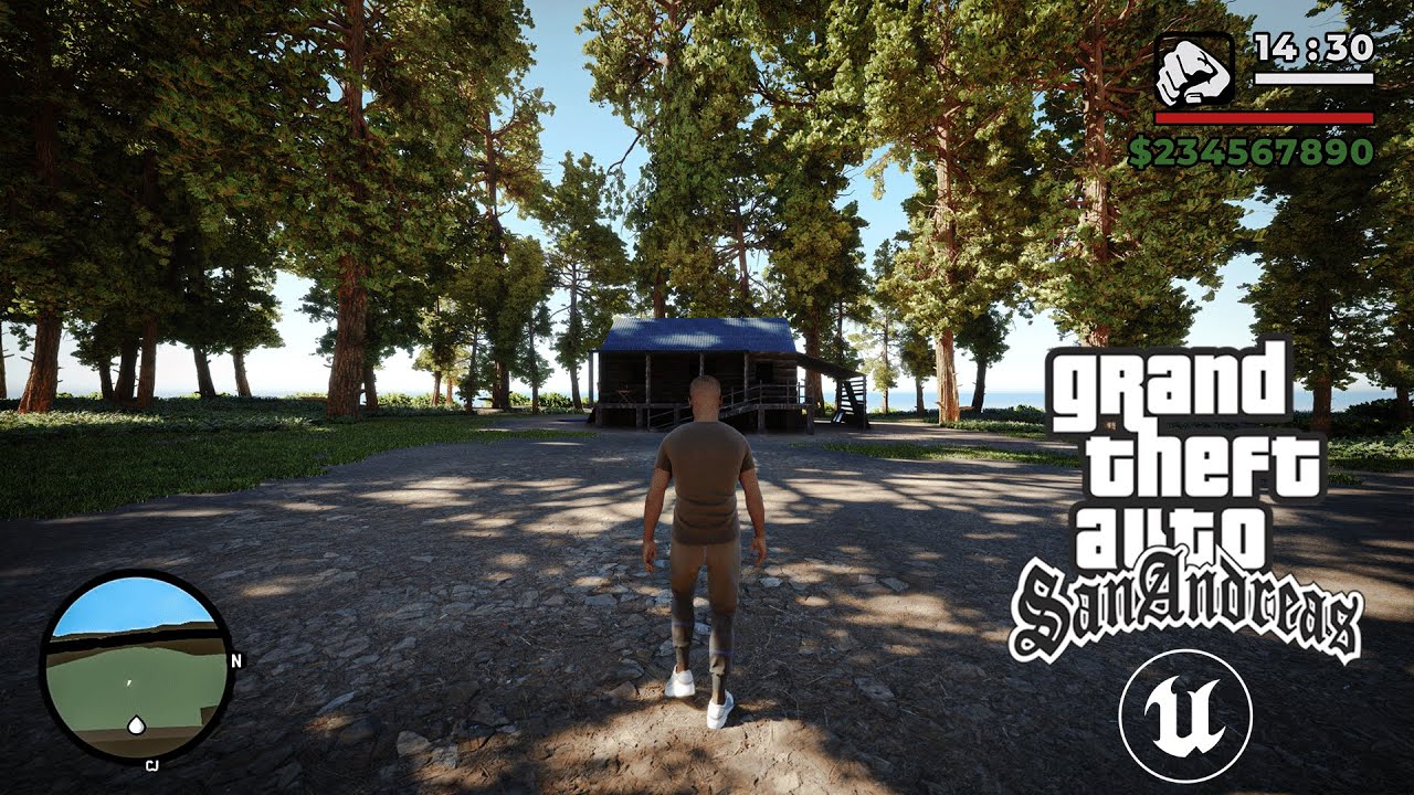 Remake GTA San Andreas environment in Unreal Engine 5