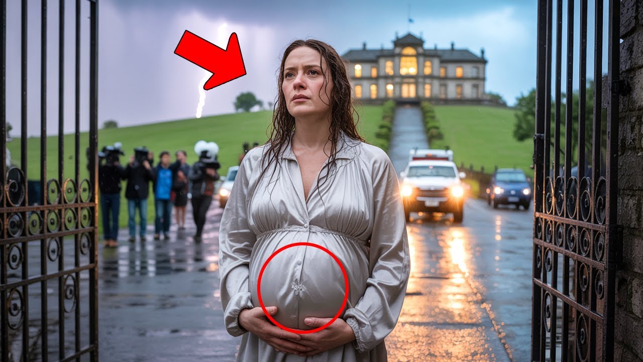 Husband Kicked Out His Pregnant Wife in the Rain—By Morning, His Mansion Was Surrounded by Reporters