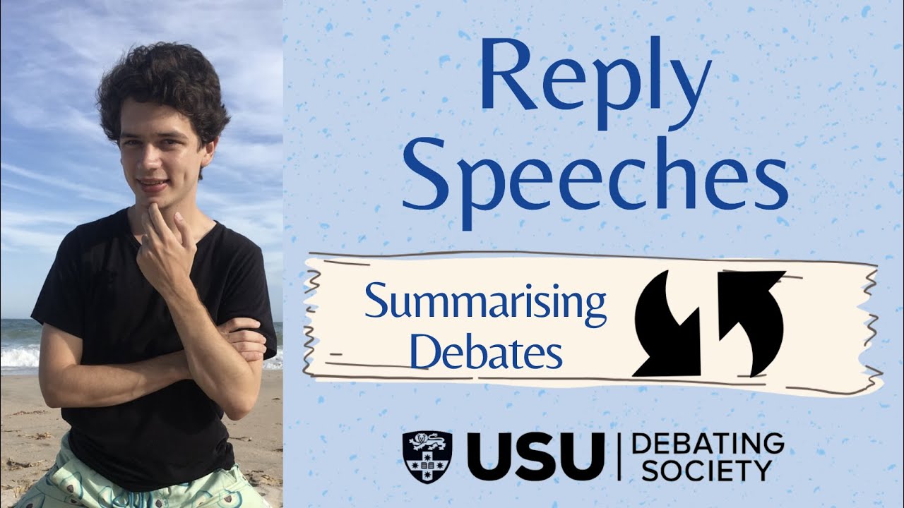 Reply Speeches
