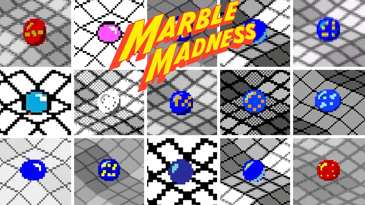 Marble Madness - Versions Comparison (HD 60 FPS)