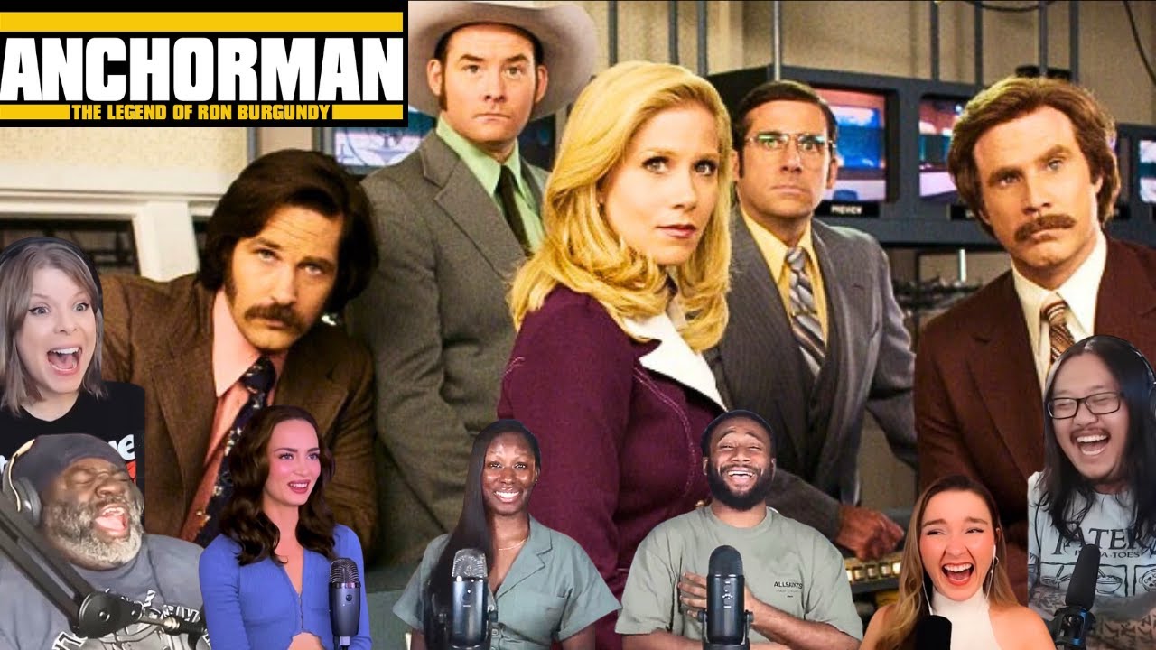 ANCHORMAN: Can Veronica Resist their RIZZ?! 😂 | FIRST TIME REACTIONS
