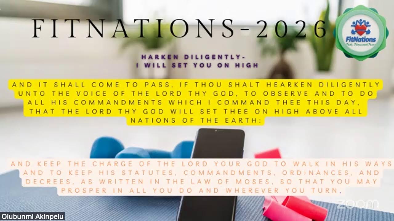 Fit Nations Prayers/Meetings/Dance