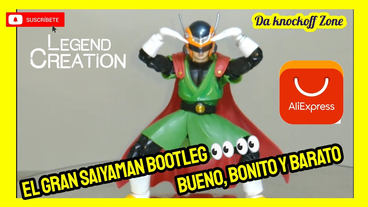 💪 The Great Saiyaman Bootleg de Legend Creation Reseña y Analisis #review #unboxing #dragonball #dbz