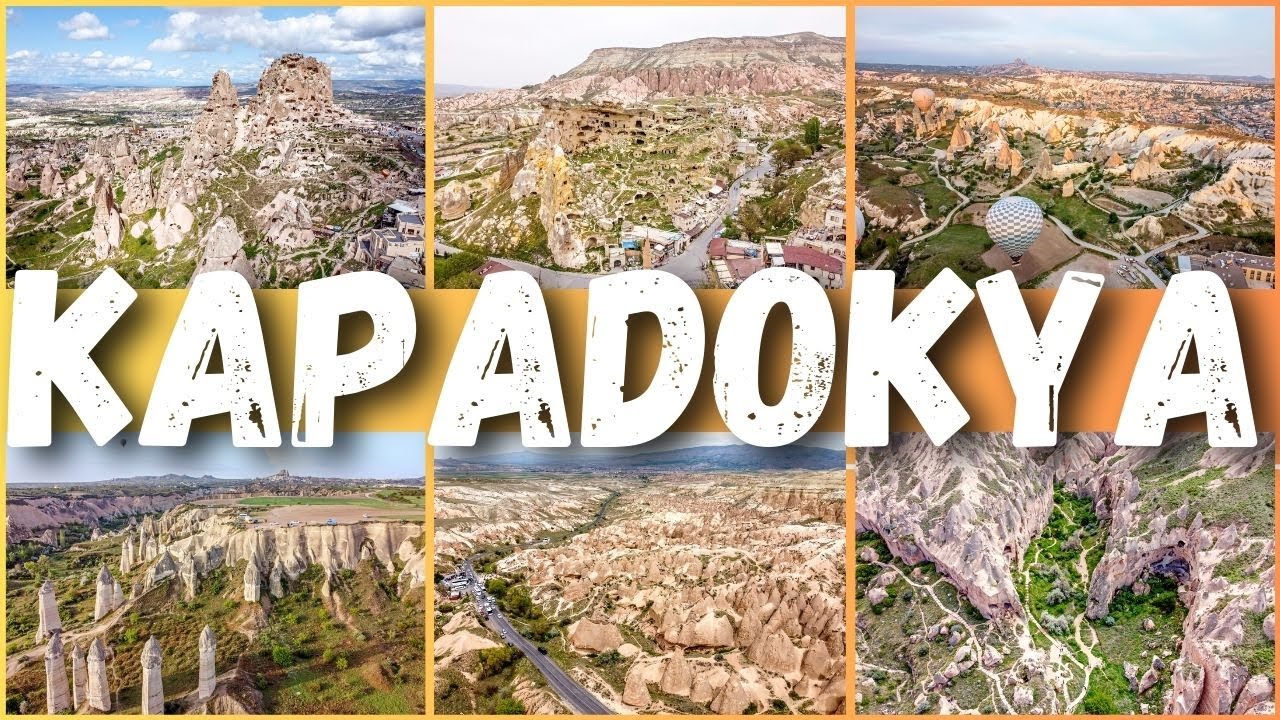 Kapadokya'yı Gökyüzünden Keşfet - Kapadokya Dron Çekimleri - Cappadocia From Sky - Cappadocia Turkey