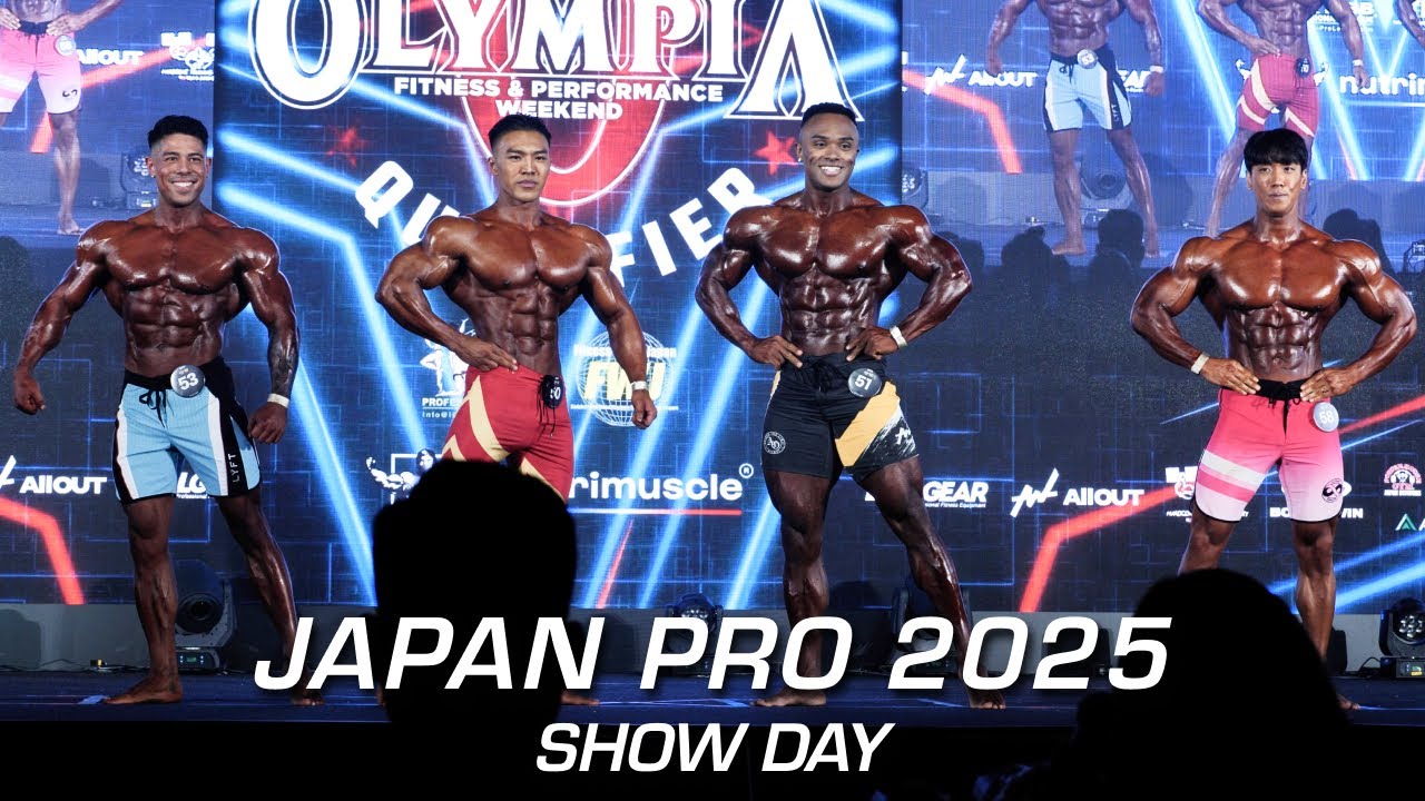【ステージ映像】JAPAN PRO 2025 最高のフィジークで臨んだ今年最終戦！