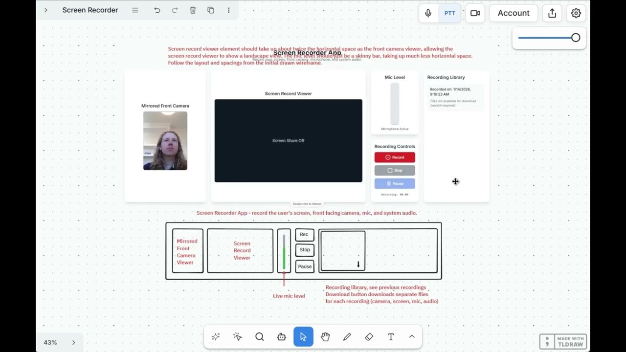 Building my own screen recorder in Panno.ai