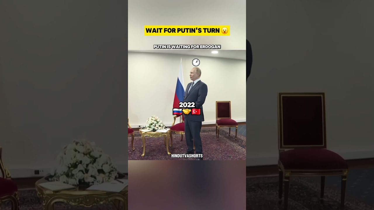 Putin WAITED for Erdogan 😳 The World Was Shocked! 🔥