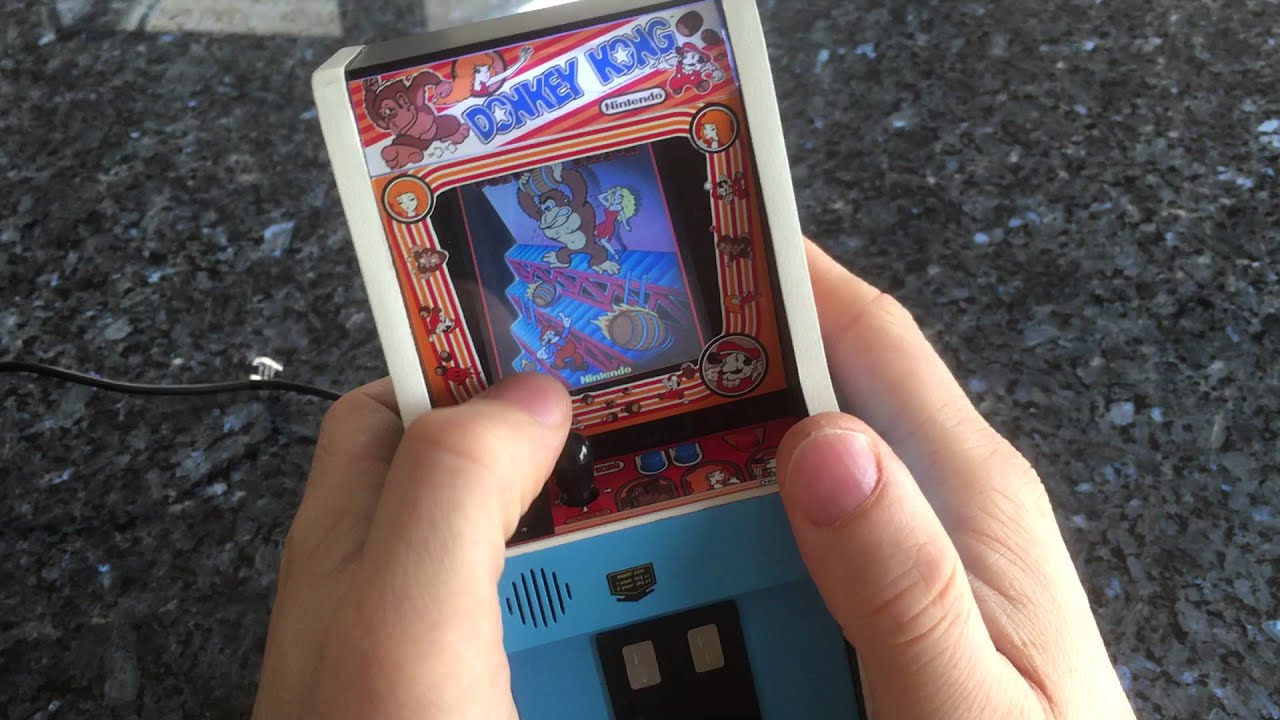Mini Donkey Kong Arcade Cabinet - Fully fonctionnal 3th