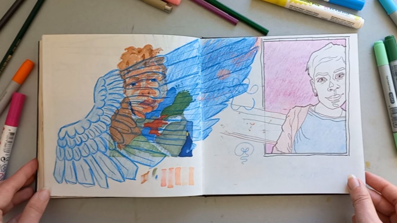Accepted artschool Sketchbook tour - part 1