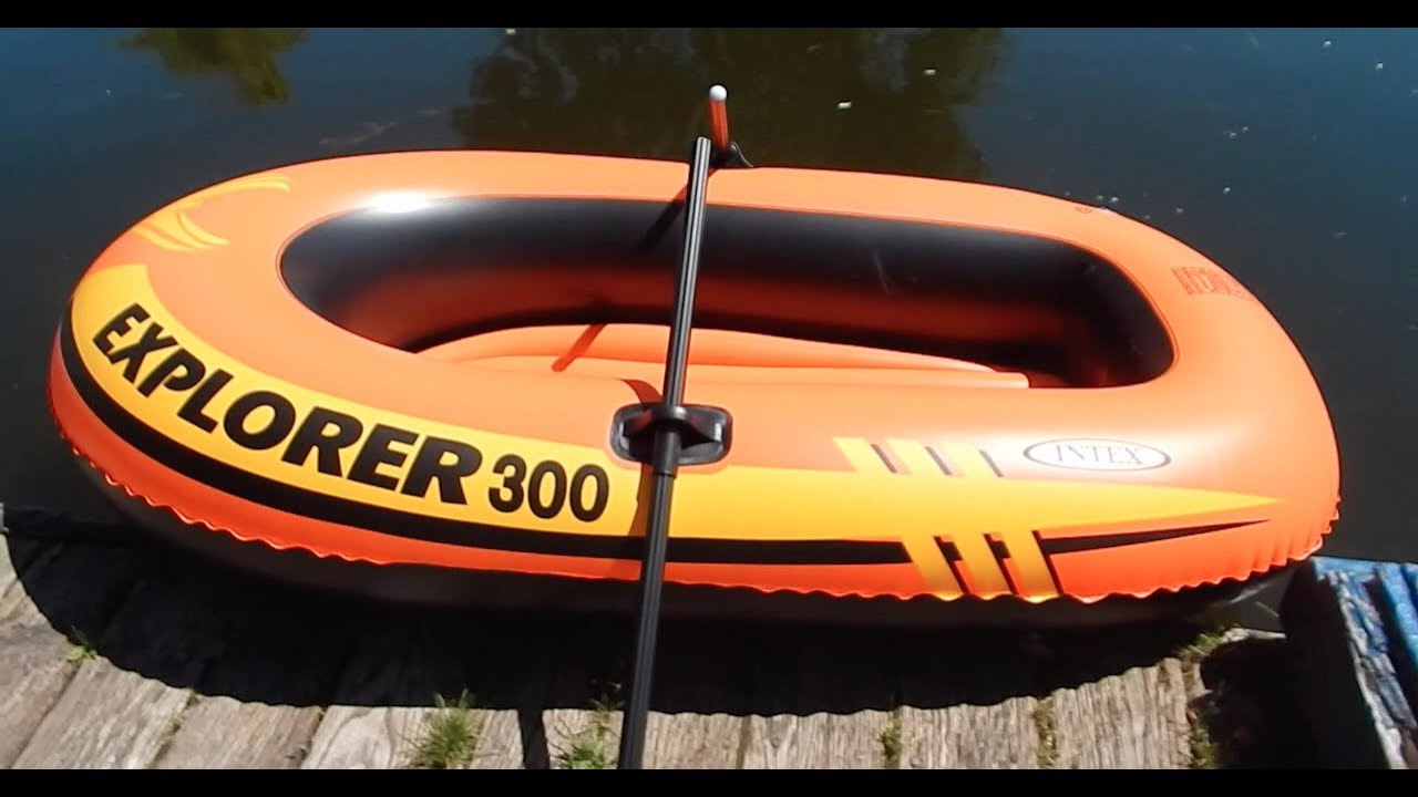 Обзор и тест-круиз надувной лодки Intex Explorer 300
