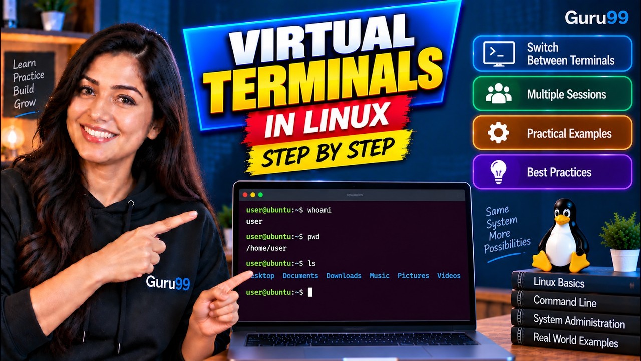 Virtual Terminals(TTY) - Linux Tutorial for Beginners