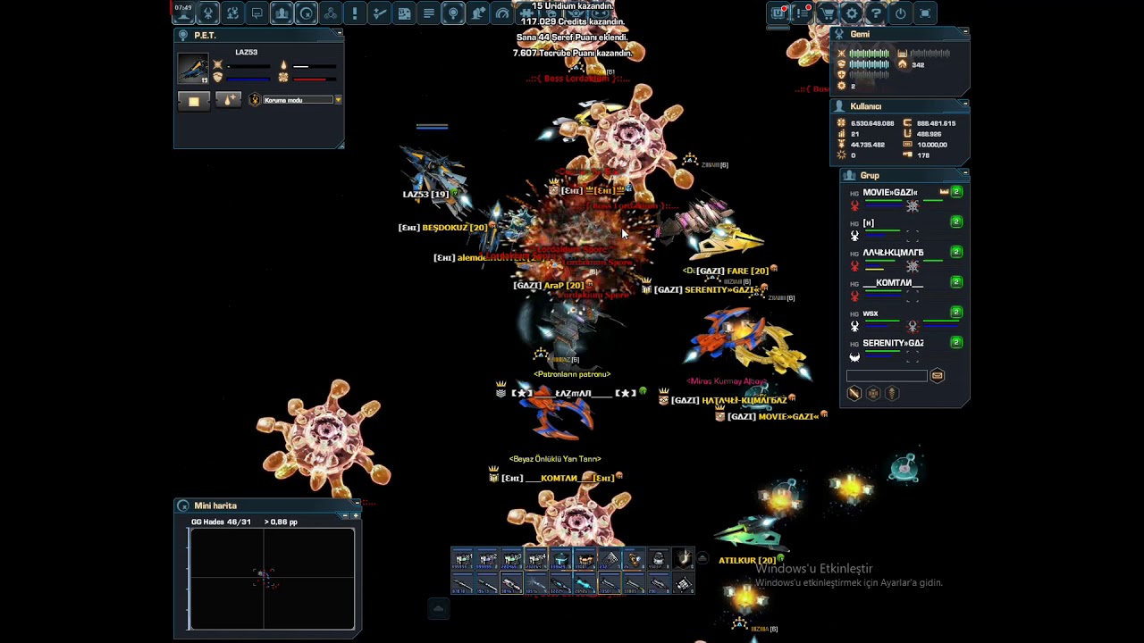 Darkorbit hades kapısı - Darkorbit hızlı kapı yapma