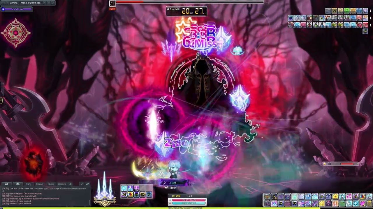 Maplestory Adele Extreme Black Mage Solo