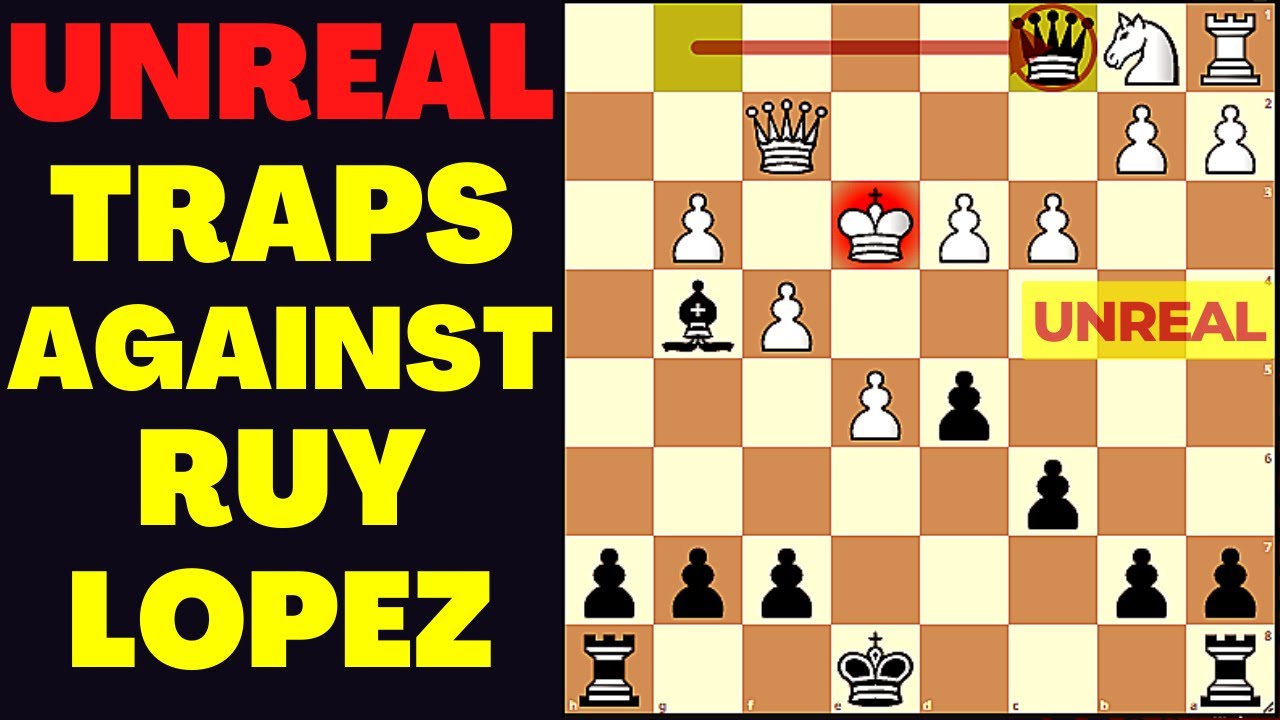 Advanced Traps Against the Ruy Lopez!!!