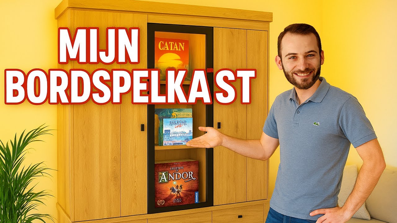 Mijn bordspelkast moet worden aangepakt!