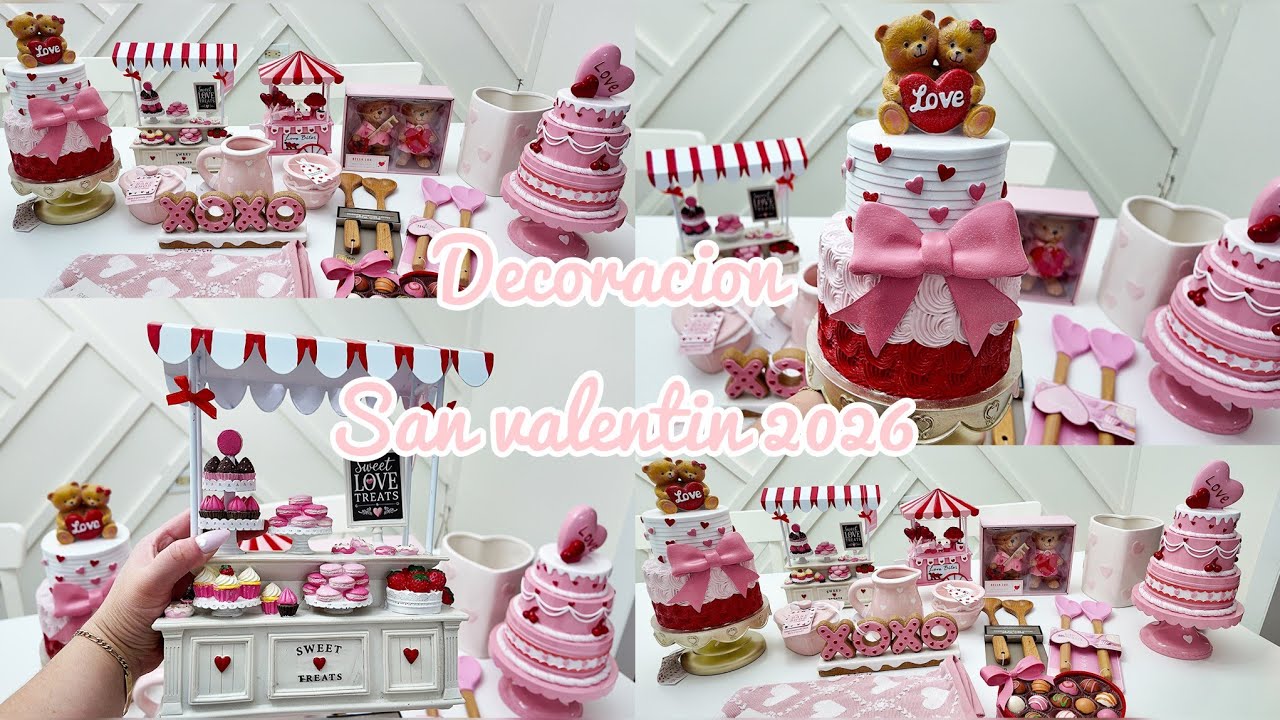 Decoracion de San Valentin💝| Compras para mi hogar 🏠