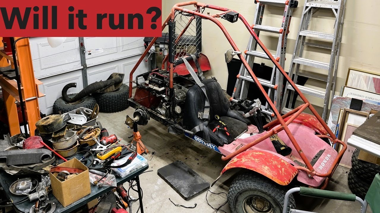 WILL IT RUN? Honda Odyssey FL250 Part 2