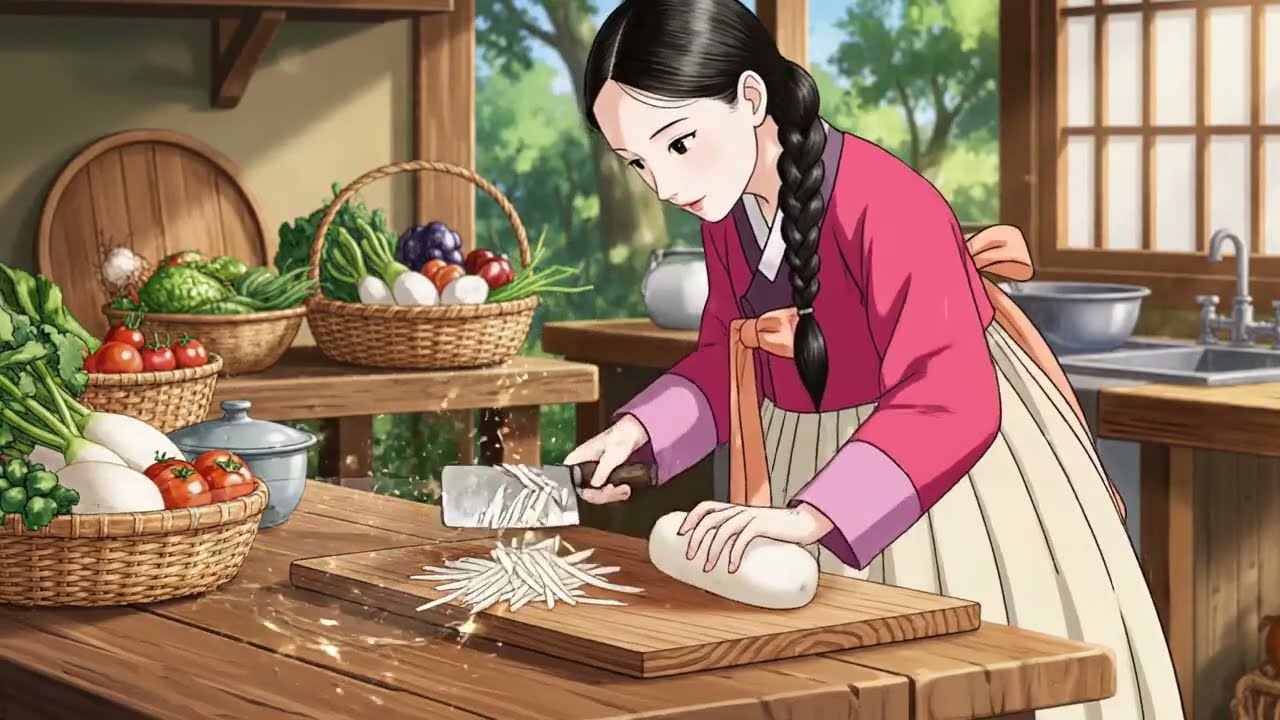 Winter Cabbage Harvest | A Woman’s Quiet Work in the Snow ❄️🥬