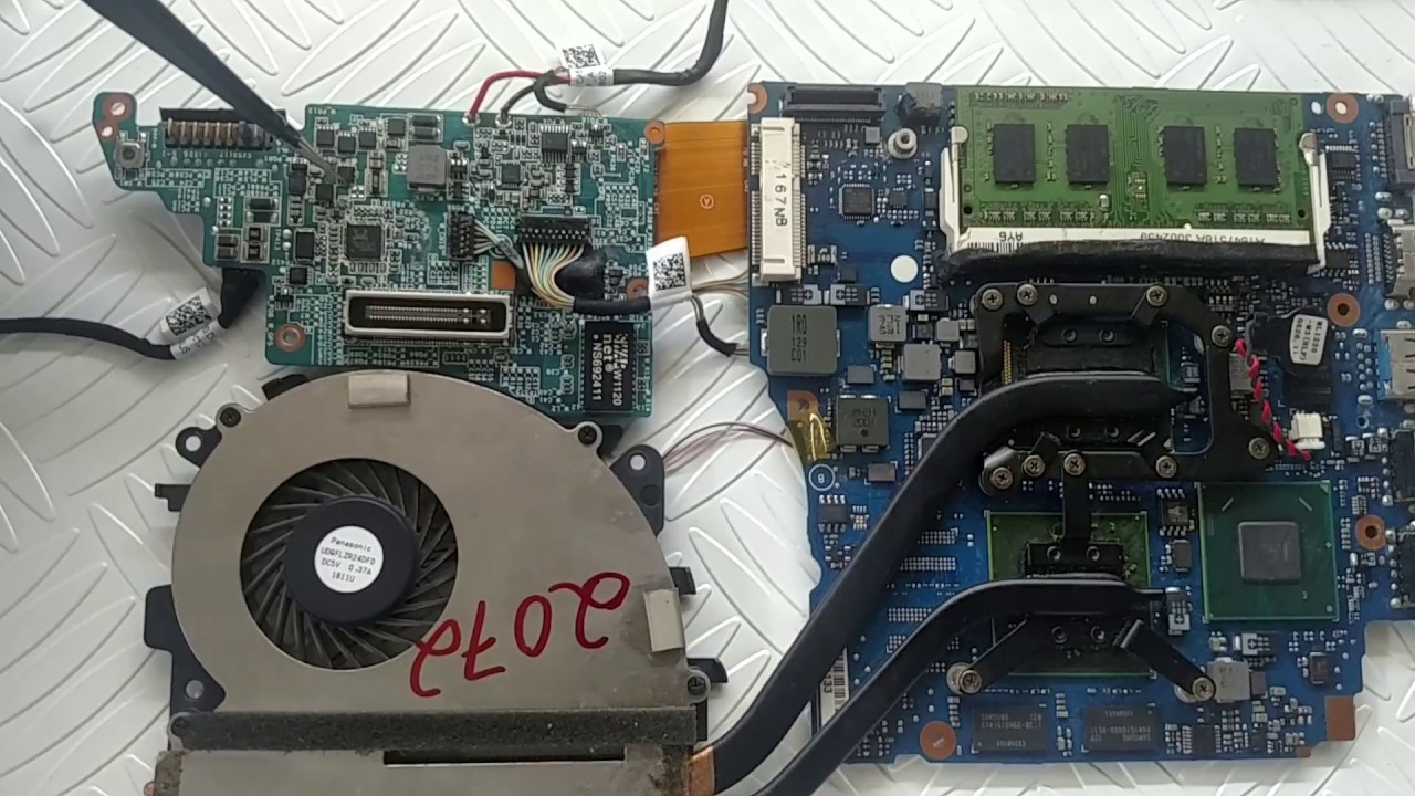 Dica de reparo de placa do Sony Vaio PCG-41411x