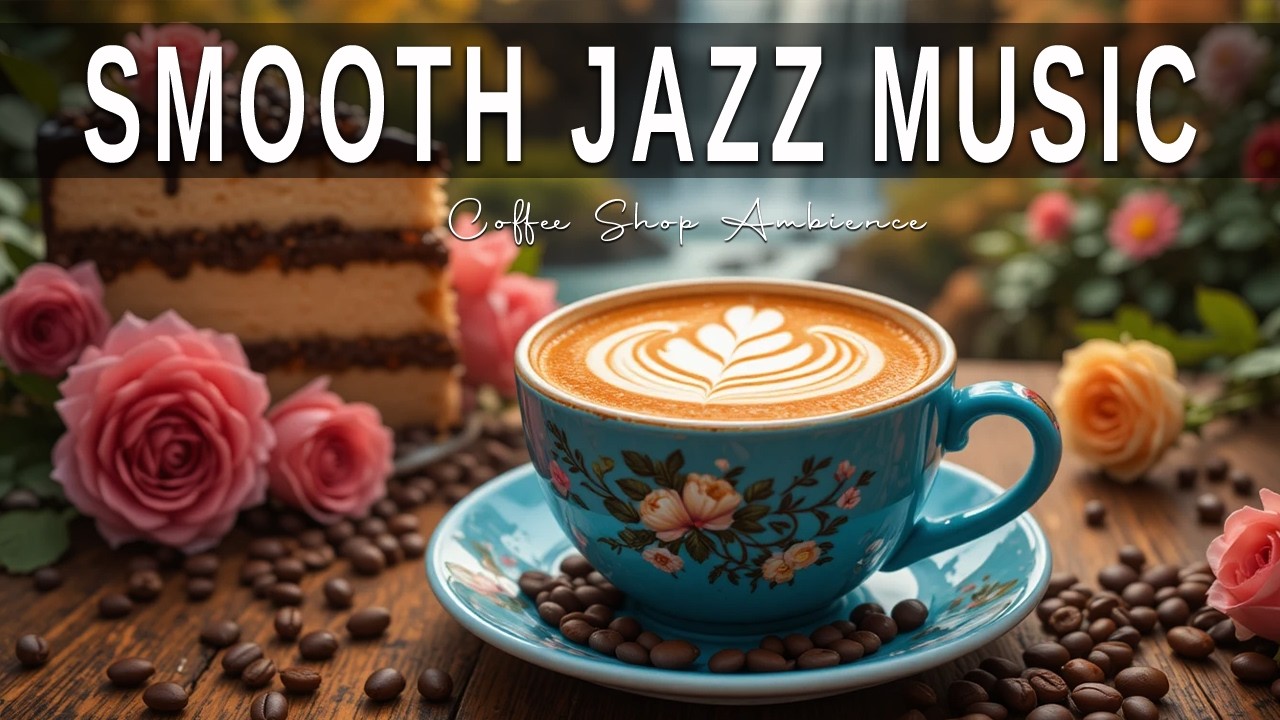 Smooth Jazz Music ☕ Bossa Nova background for Great Moods, Stress Relief & Relaxing