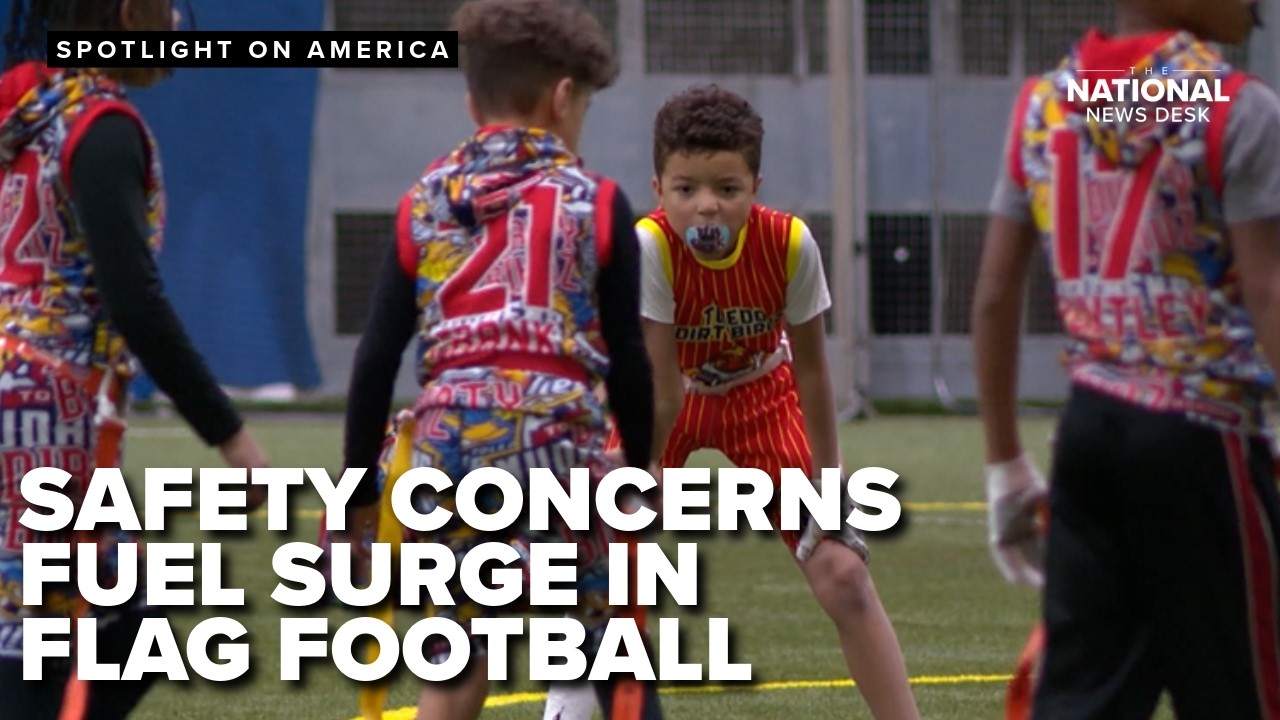Flag football is booming as safer alternative to tackle. Is it the future of the game?