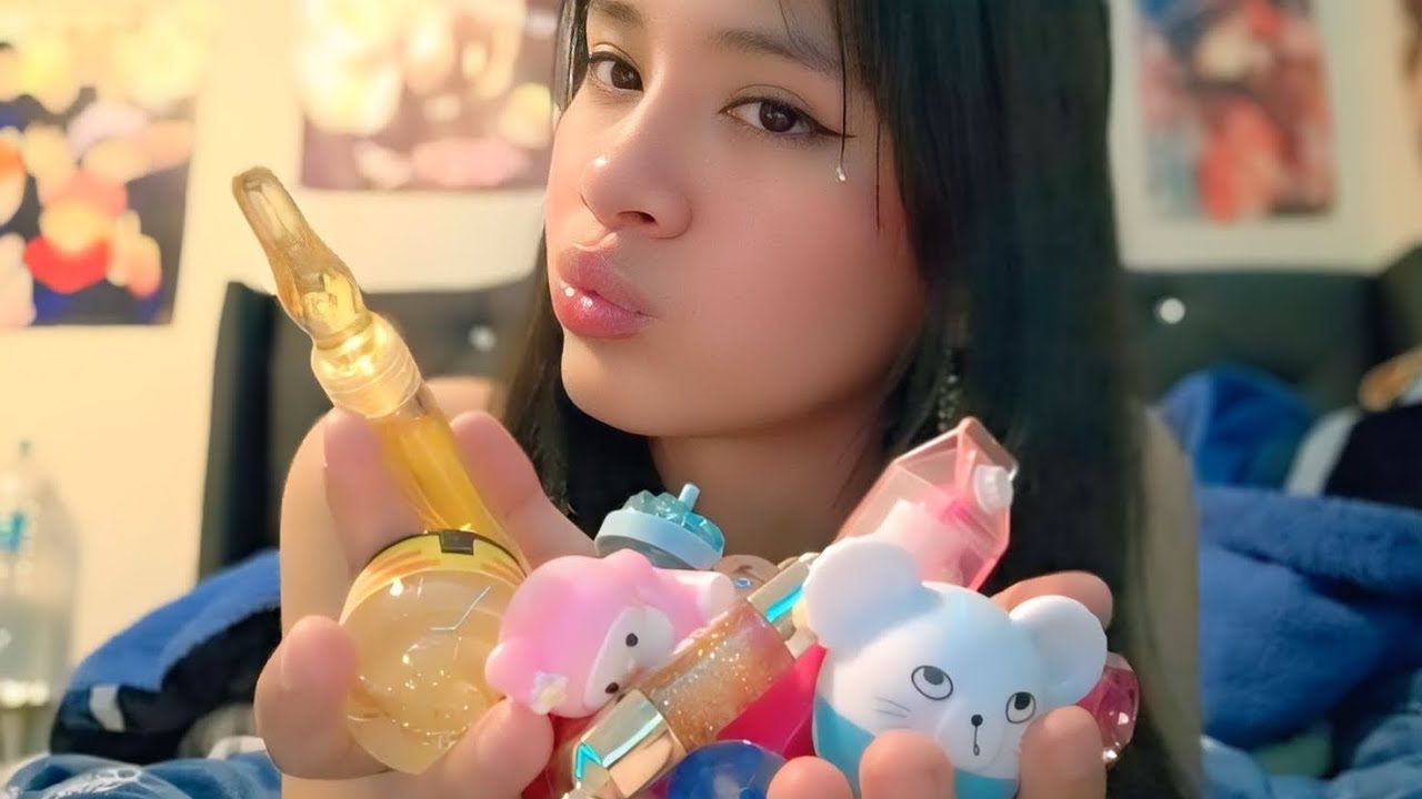 ASMR BESITOS&PROBANDO LABIALES