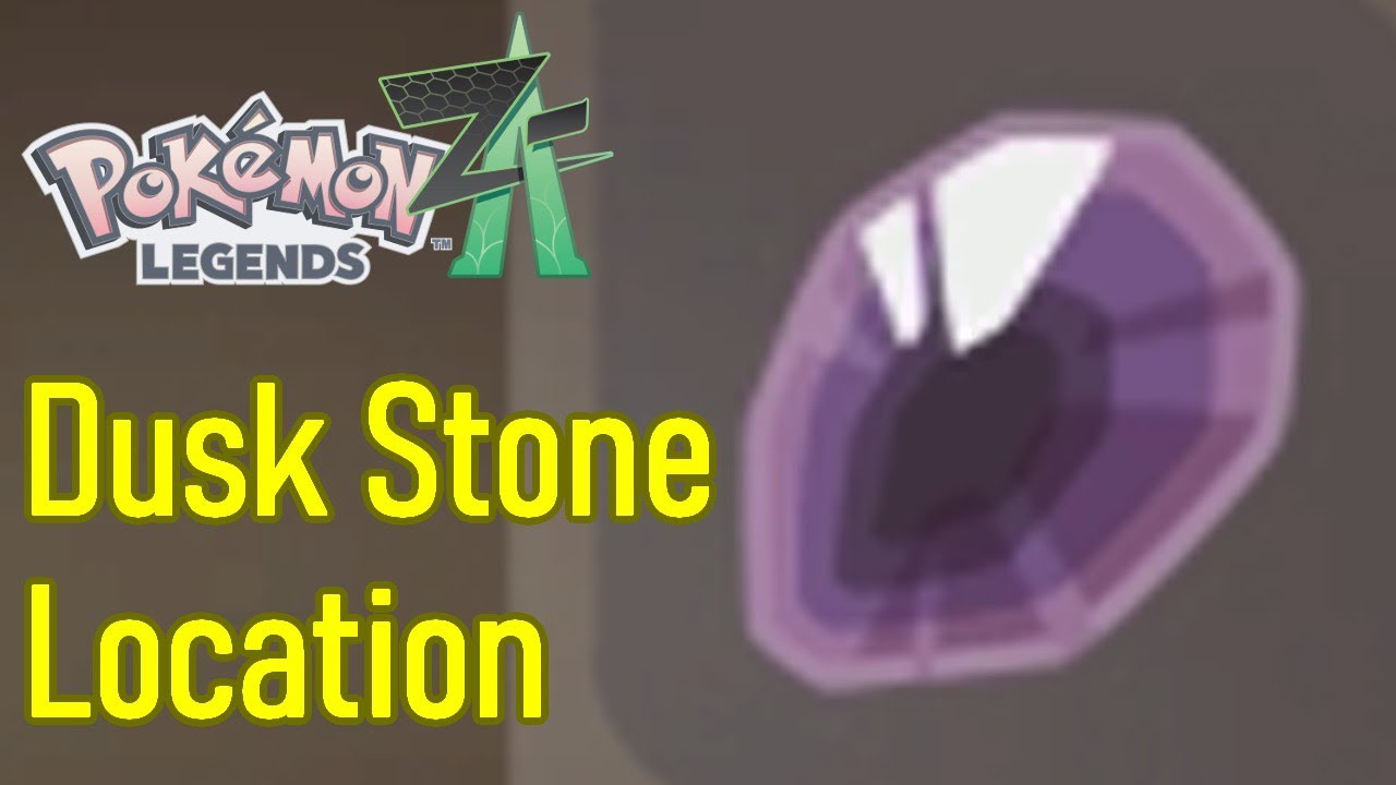 Pokemon Legends: Z-A Местоположения Камней Заката