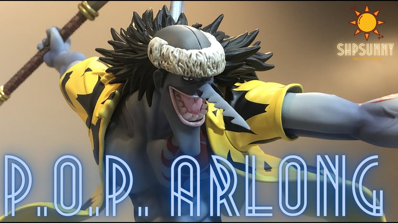 Arlong - Portrait of Pirates D.X. 2012 - One Piece Figure Unboxing