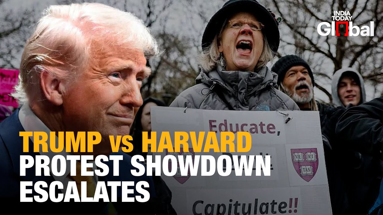 Harvard vs Trump: Campus Protest Battle Reignites Free Speech Debate | India Today Global