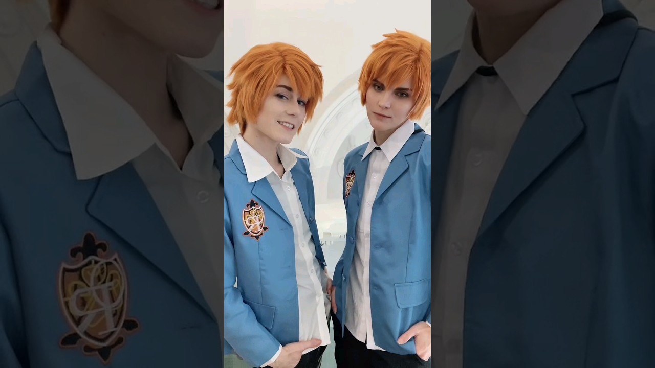 When ur in a relationship and cosplay twins, a bit weird ngl😂 @Wynter_Cosplay #ohshc #hitachiin
