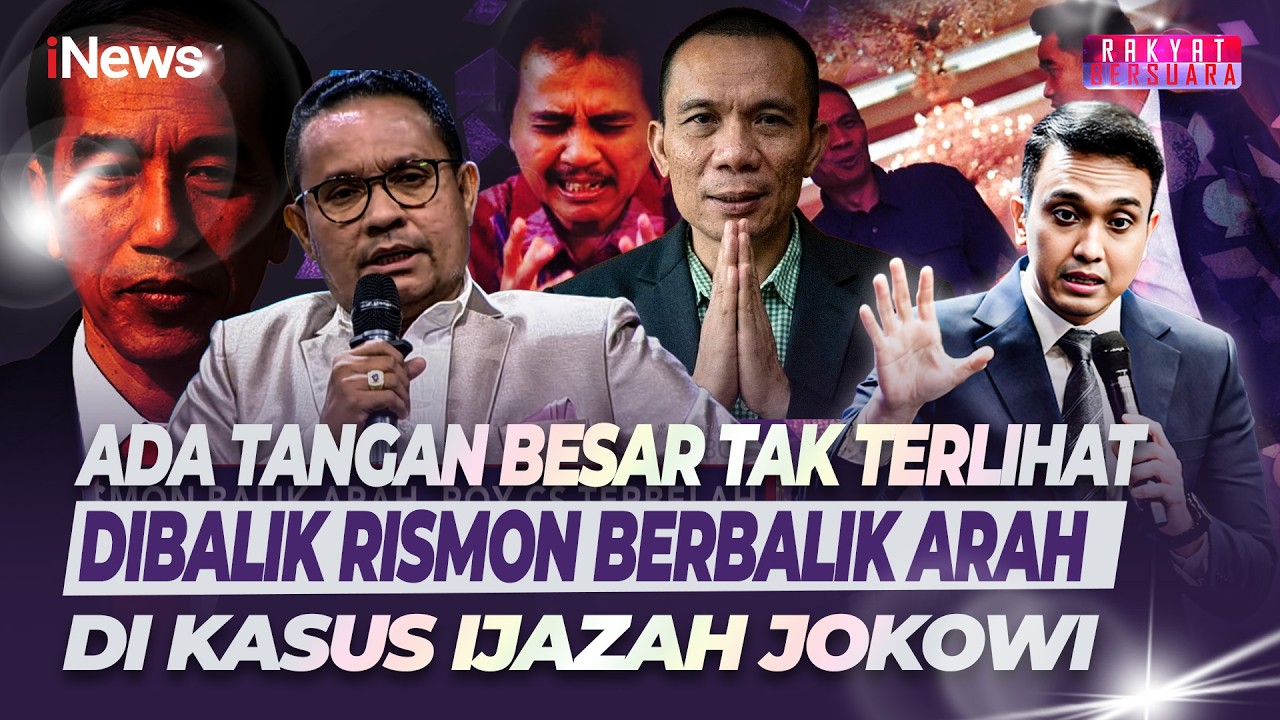 PANAS! Abdul Gafur Tuding Rismon Berubah karena Tekanan, Ada Tangan Tak Terlihat | Rakyat Bersuara
