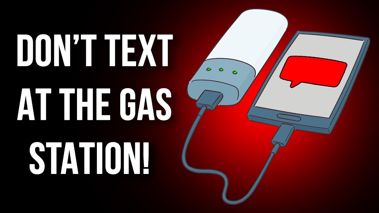 Stop Using Your Phone When Pumping Gas