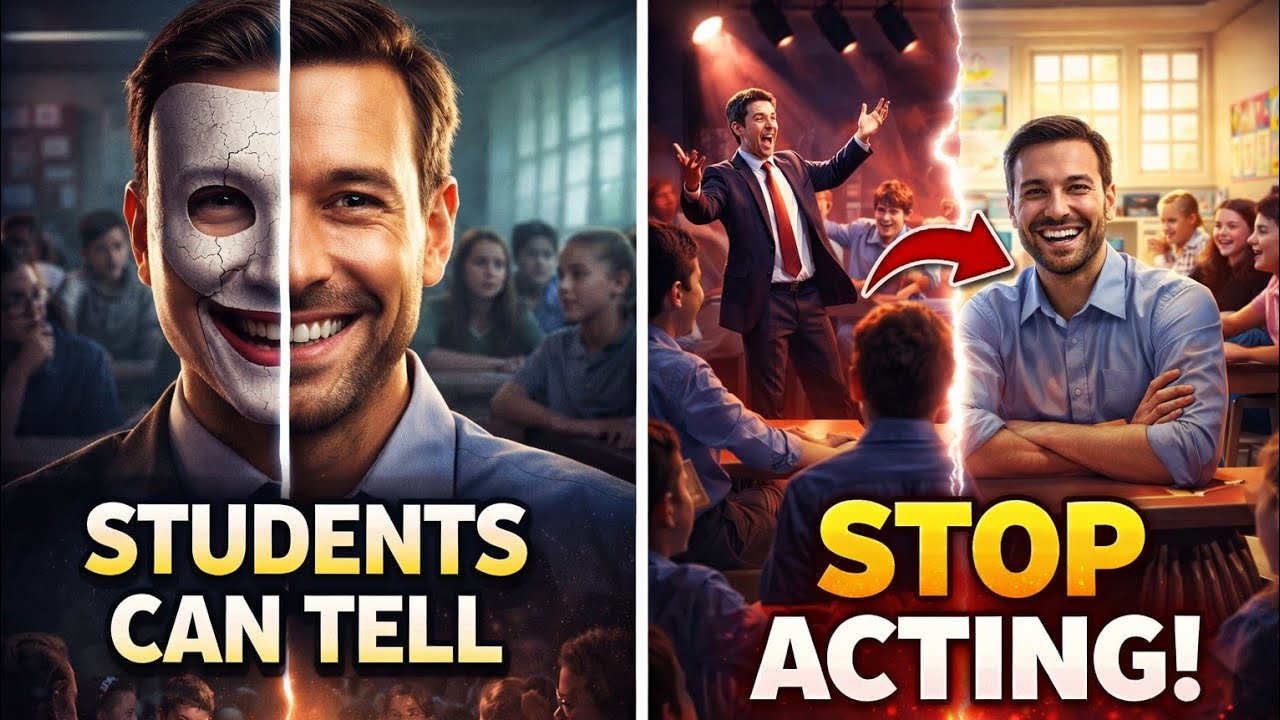 Stop Acting Like a Teacher | Be Yourself & Take Control of Your Classroom