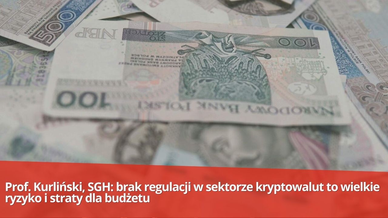 Prof. Kurkliński, SGH: brak regulacji w sektorze kryptowalut to wielkie ryzyko i straty dla budżetu