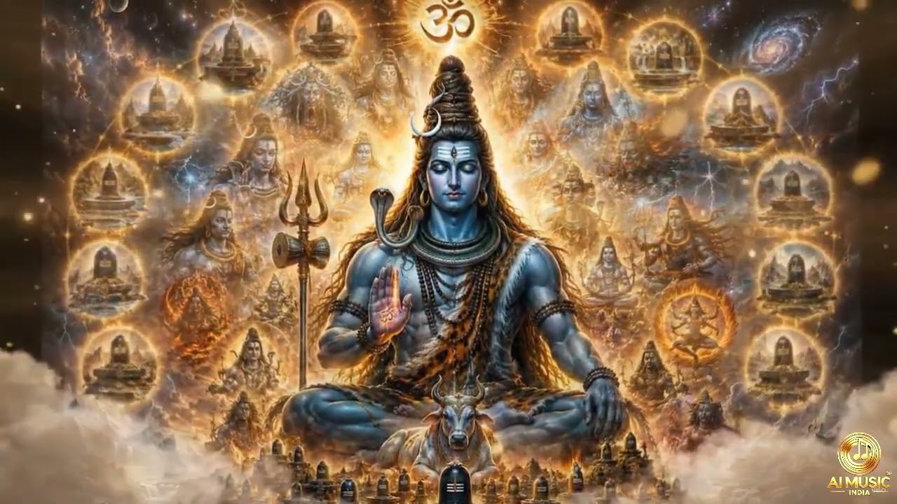 Shravan Special 2026|12 Jyotirlinga Namavali Mantra | Har Har Mahadev | Divine Shiva Dhun
