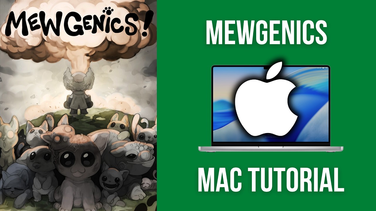 Как играть в Mewgenics на Mac
