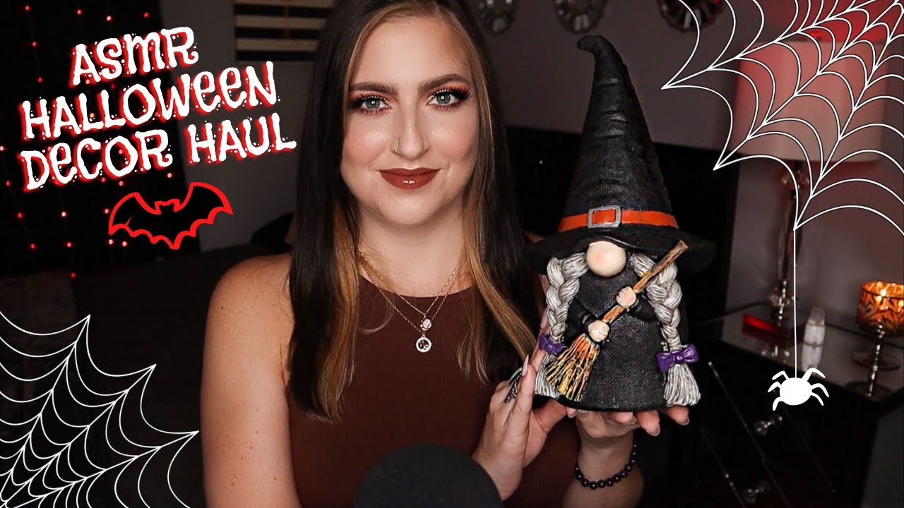 ASMR | Home Goods/At Home Halloween Decor Haul 💀