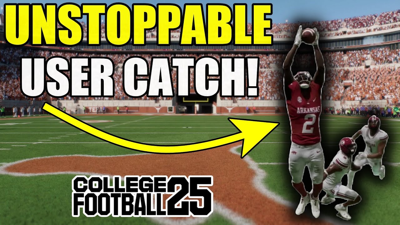 The Most UNSTOPPABLE User Catch In College Football 25! (FULL GUIDE)