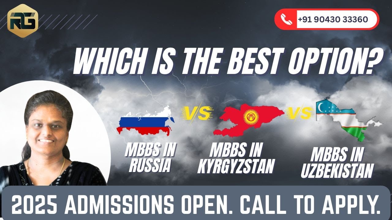 MBBS in Russia Vs MBBS in Kyrgyzstan Vs MBBS in Uzbekistan. Which is the best option? #mbbsabroad