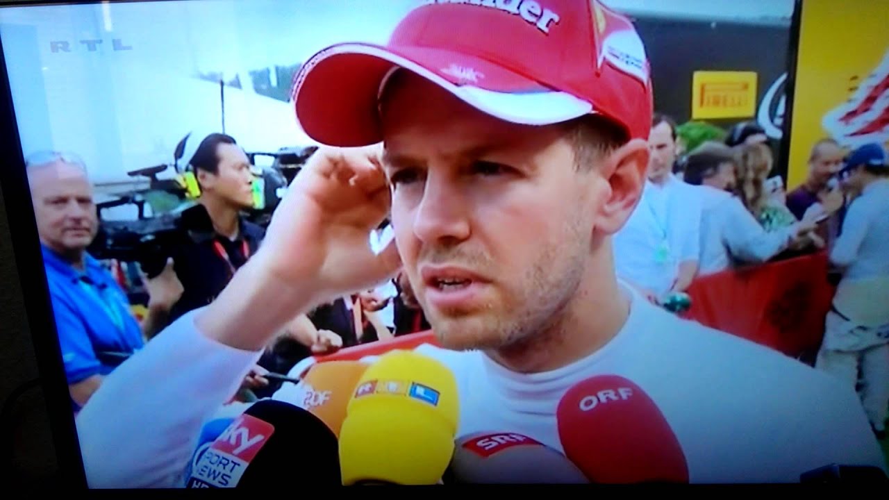 Sebastian Vettel Spa 23.08.2015