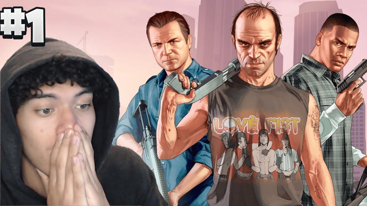 MICHAEL IS CRAZY!  First Time Playing Grand Theft Auto V Story Mode  PART 1